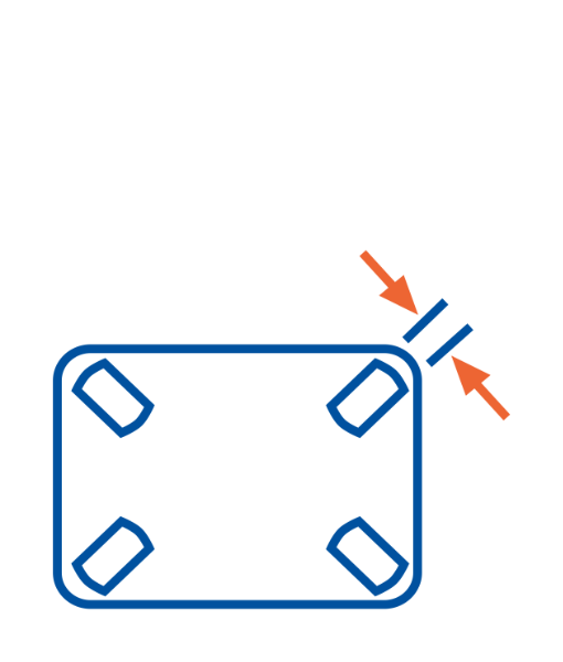 Diámetro de agujeros