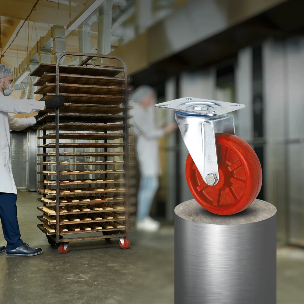 RUEDAS ALEX IS ENLARGING ITS CATALOGUE WITH NEW HIGH TEMPERATURE CASTORS