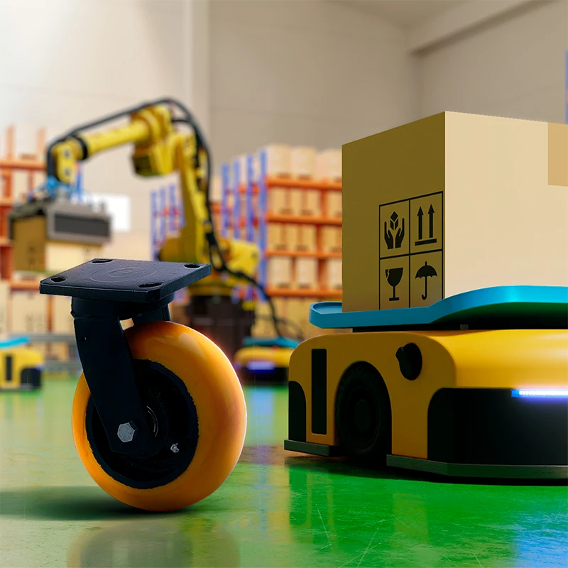 LET US INTRODUCE YOU THE THREE BEST CASTORS FOR AGVS FROM ALEX