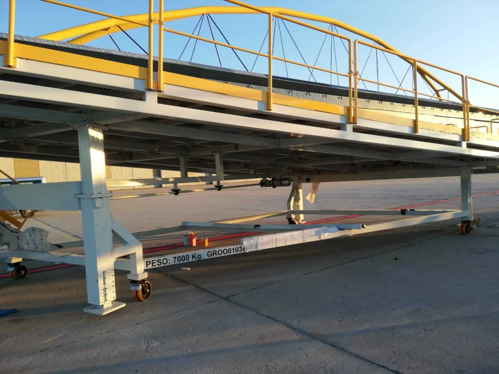 Castor's project for Aeronautic Sector. Transport heavy loads whith maximum security and versatility