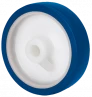 Injection-moulded polyurethane wheels