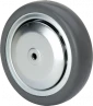 Grey rubber wheels