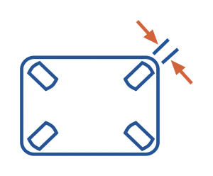 Plate hole diameter