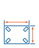 Plate dimensions