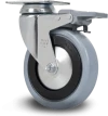 Castors for institutional applications
