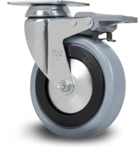 Castors for institutional applications