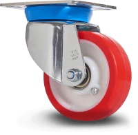Industrial transport castors