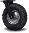 Castors with pneumatic tyres 